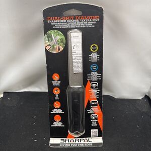 Dual-Grit Diamond Sharpening Stone File Tool Sharpener for Knife Axe Hatchet